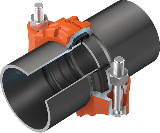 Camlock coupling grooving instalasi pipa fire suppression systems