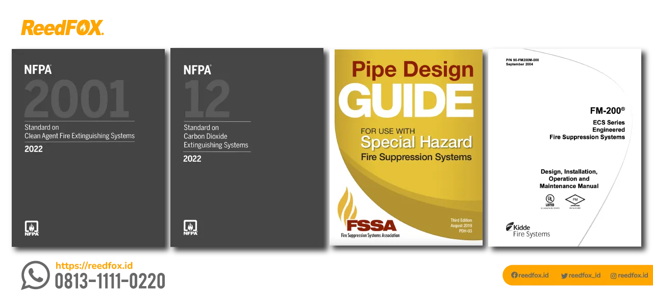 Code & standard pemasangan instalasi pipa fire suppression systems