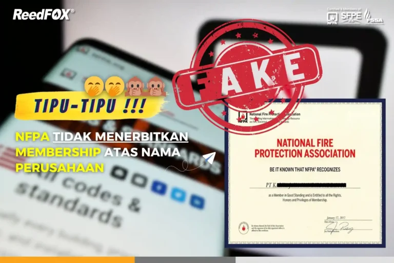 Mengapa NFPA tidak menerbitkan sertifikat Membership NFPA atas nama perusahaan