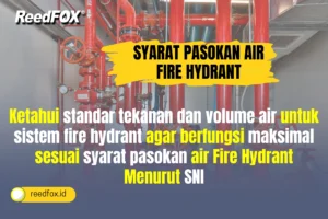 Syarat Pasokan Air Fire Hydrant