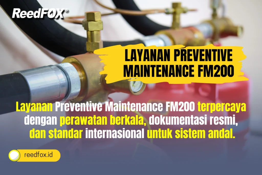 Layanan Preventive Maintenance FM200