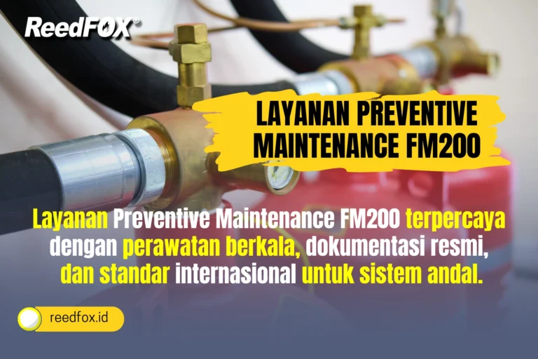Layanan Preventive Maintenance FM200