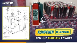 Daftar Komponen Ansul Red Line Purple-K Spare Part List PN