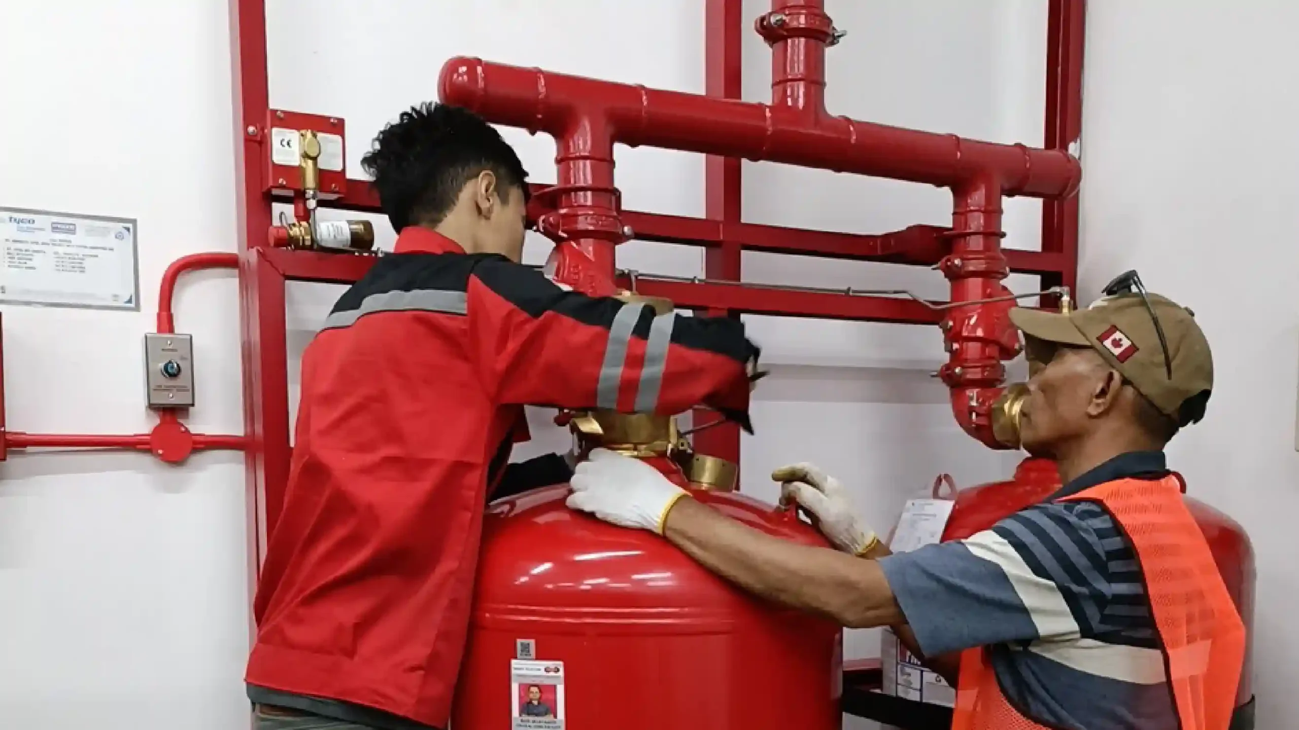 pelepasan tabung refill fm200