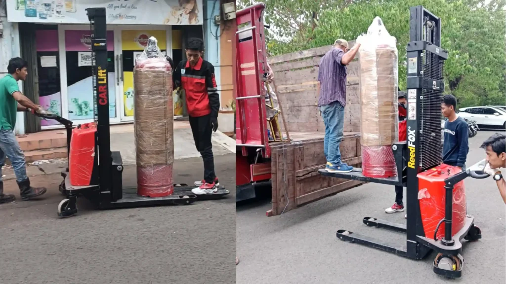 carlift hand-stacker reedfox angkat angkut tabung refill fm200