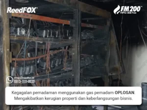 efek refill gas fm200 oplosan