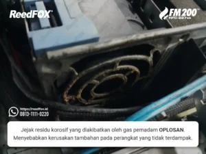 efek refill gas fm200 oplosan