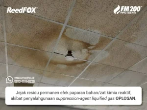 efek refill gas fm200 oplosan