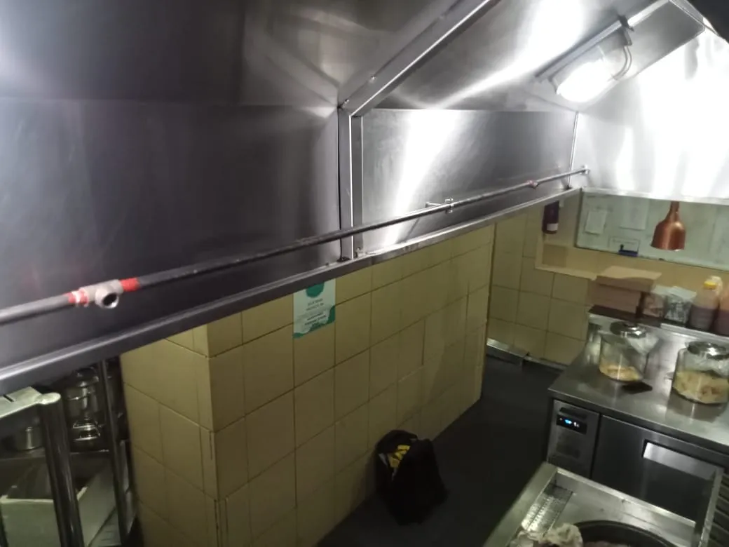 Pemasangan Ansul R-102 Restaurant Commercial Kitchen Fire Protection di Kitchen Apprez Pakubuwono Residence