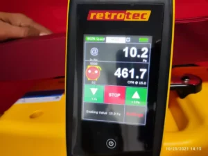 Pengujian Door Fan Test (Room Integrity Testing / Blower Door) di ruang Server PT Softex Indonesia yang berlokasi di Sidoarjo, Jawa Timur.
