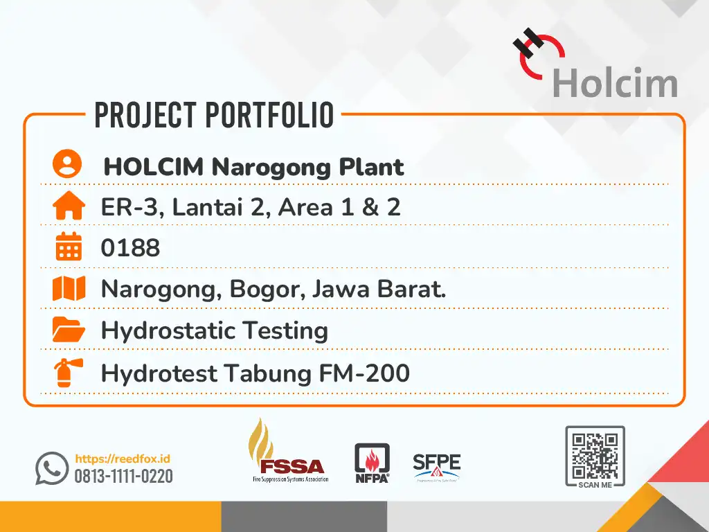 cover portfolio hydrotest tabung fm-200 holcim narogong plant