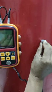 Proses hydrotest tabung FM200 Holcim