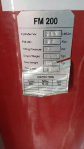 name plat tabung kidde fm200