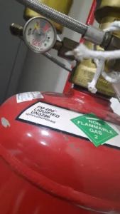 Refill tabung FM200 Chubb Insurance