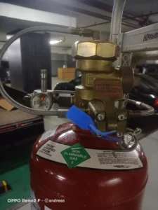 tabung chemetron Refill FM200 Chubb Insurance