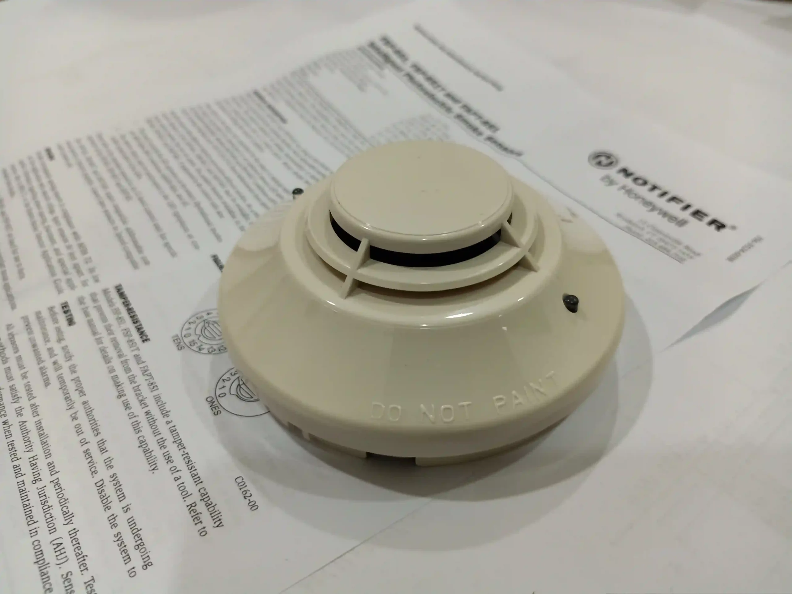 intelligent fsp-851 notifier smoke detector addressable