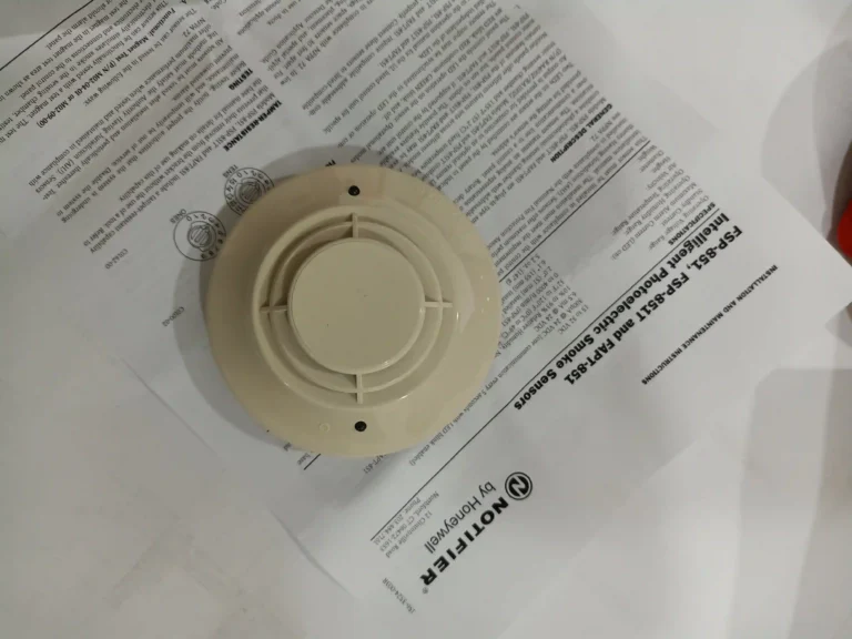 intelligent fsp-851 notifier smoke detector addressable