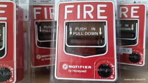 Jual MCP Dual-Action Manual Pull Station NBG-12LX Notifier by Honeywell Harga Distributor