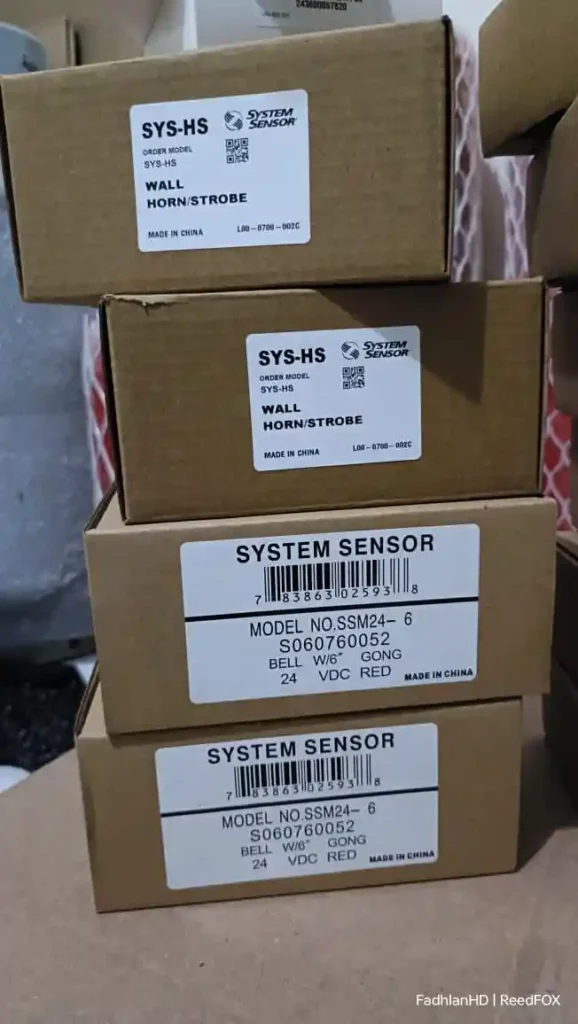 Horns Strobes SYS-HS Fire Alarm System Sensor by Honeywell Harga Distributor Notifier