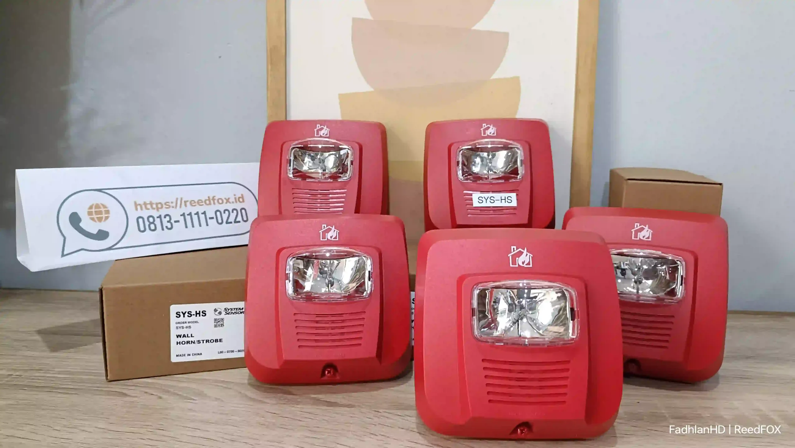 Jual Output Fire Alarm Horns Strobes SYS-HS System Sensor by Honeywell Harga Distributor Notifier