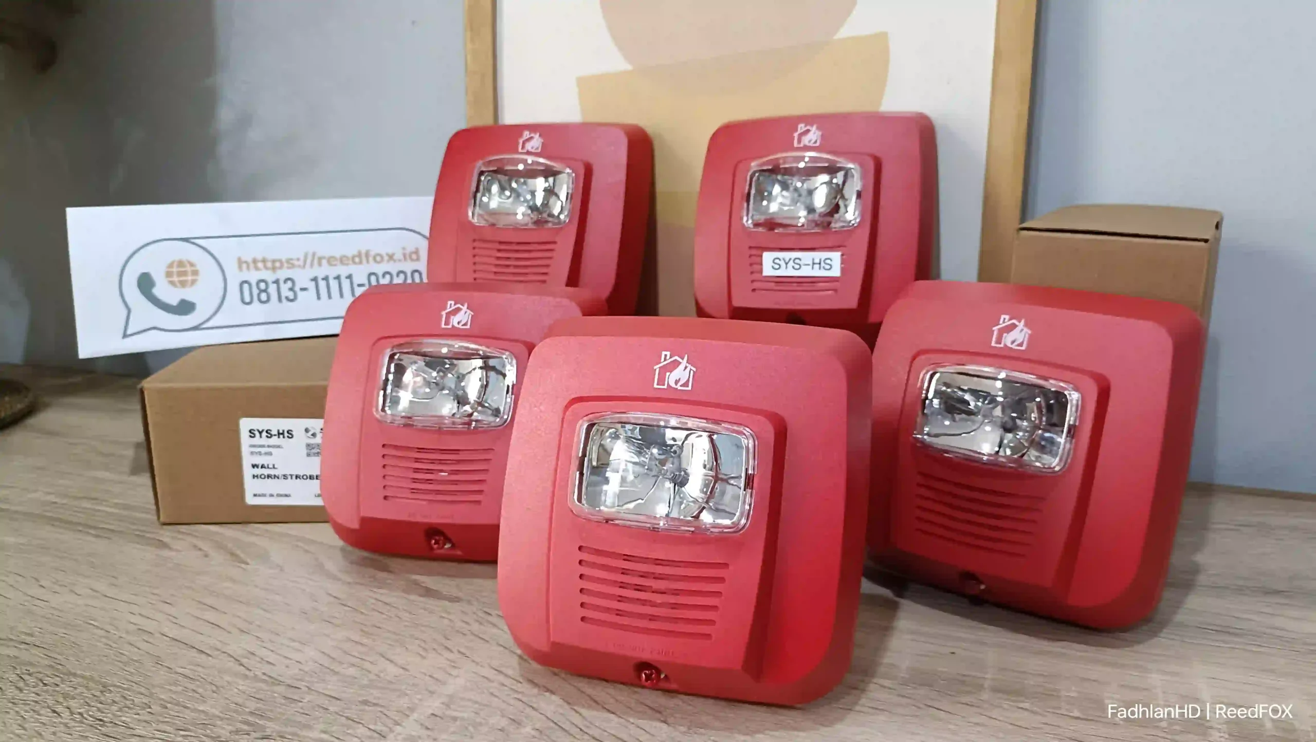 Jual Output Fire Alarm Horns Strobes SYS-HS System Sensor by Honeywell Harga Distributor Notifier