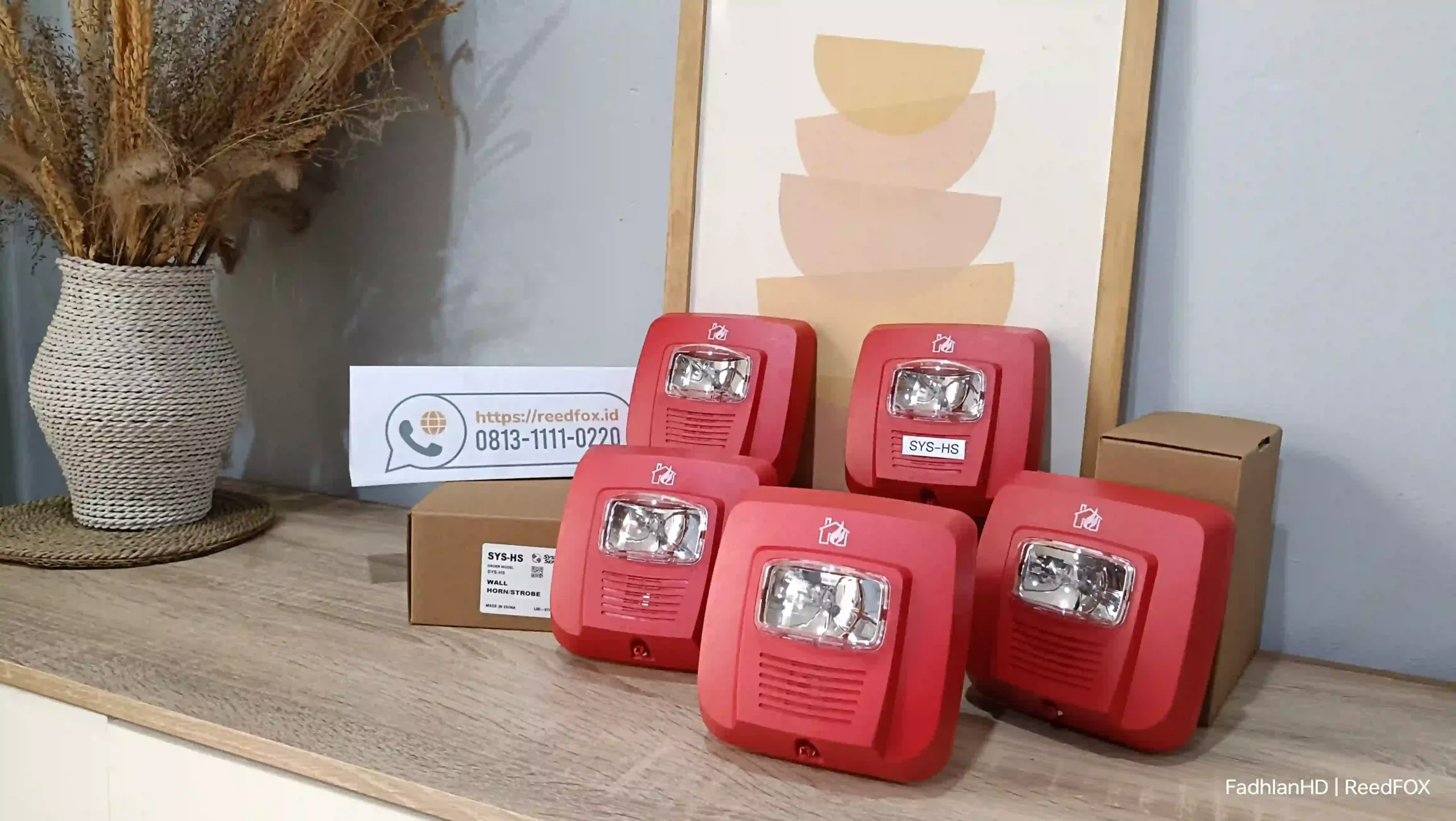 Jual Output Fire Alarm Horns Strobes SYS-HS System Sensor by Honeywell Harga Distributor Notifier
