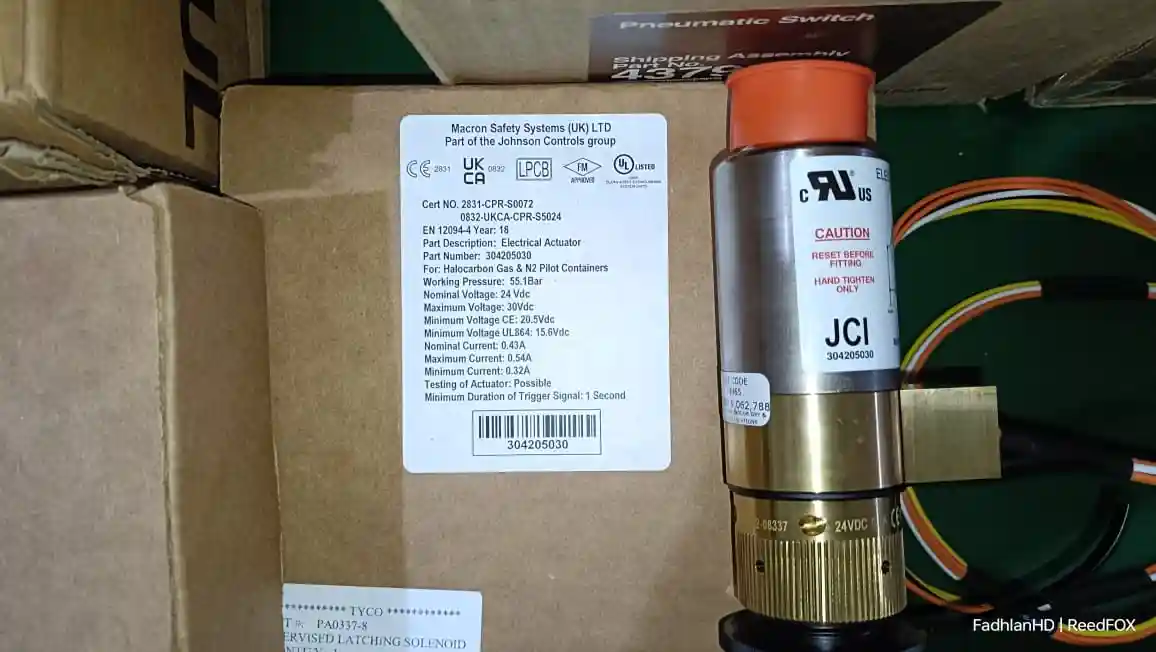 Solenoid Hygood TSP 304209001 Removable Electrical Actuator
