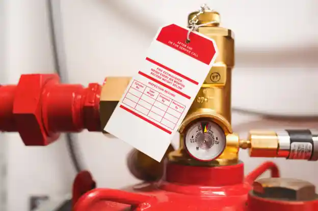 label tabung clean agent gas fire suppression system novec 1230 fk5112 fm200 hfc-227ea