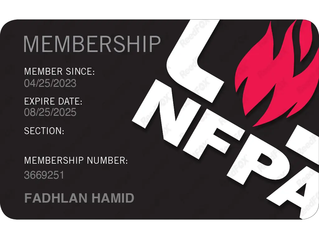 member nfpa fadhlan hamid reedfox