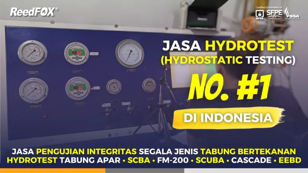 jasa hydrotest terdekat apar scuba scba eebd oxygen cascade air breathing