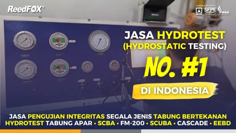 jasa hydrotest terdekat apar scuba scba eebd oxygen cascade air breathing